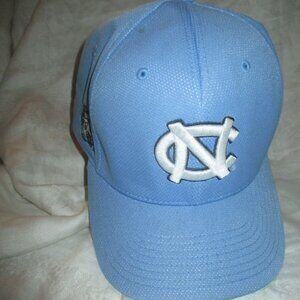 North Carolina Tar Heels Blue Flex Fit Hat By Top of the World Light Blue
